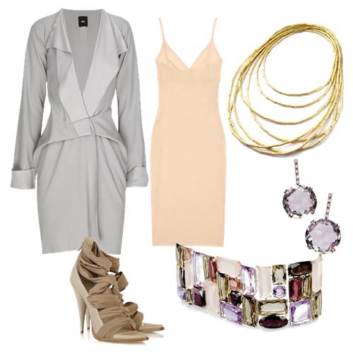 LOOK_623377_0 Vestido Envelope - RM by Roland Mouret, Vestido: RM by Roland Mouret, Sapato: Givenchy, Colar, Brincos e Pulseira: H.Stern