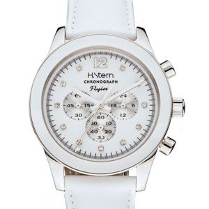 A elegância fresh do branco nos novos relógios H.Stern