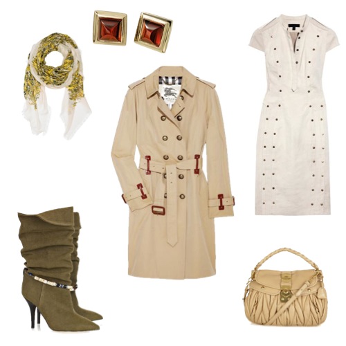 Look trench coat Look trench coat